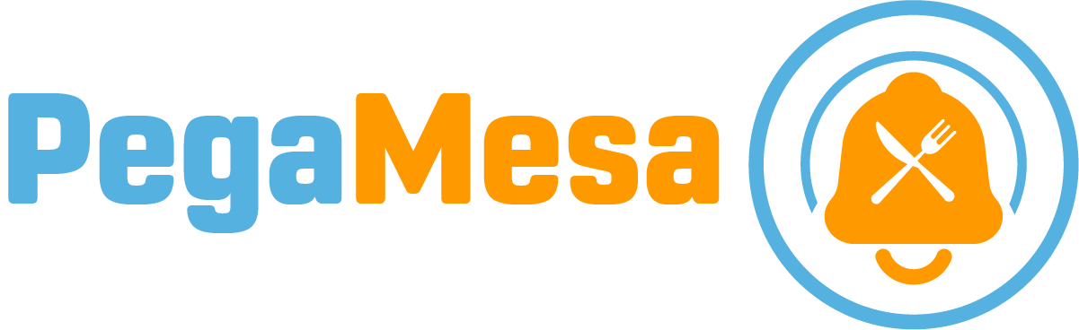 Logo do PegaMesa, solução para gerenciamento de reservas e filas